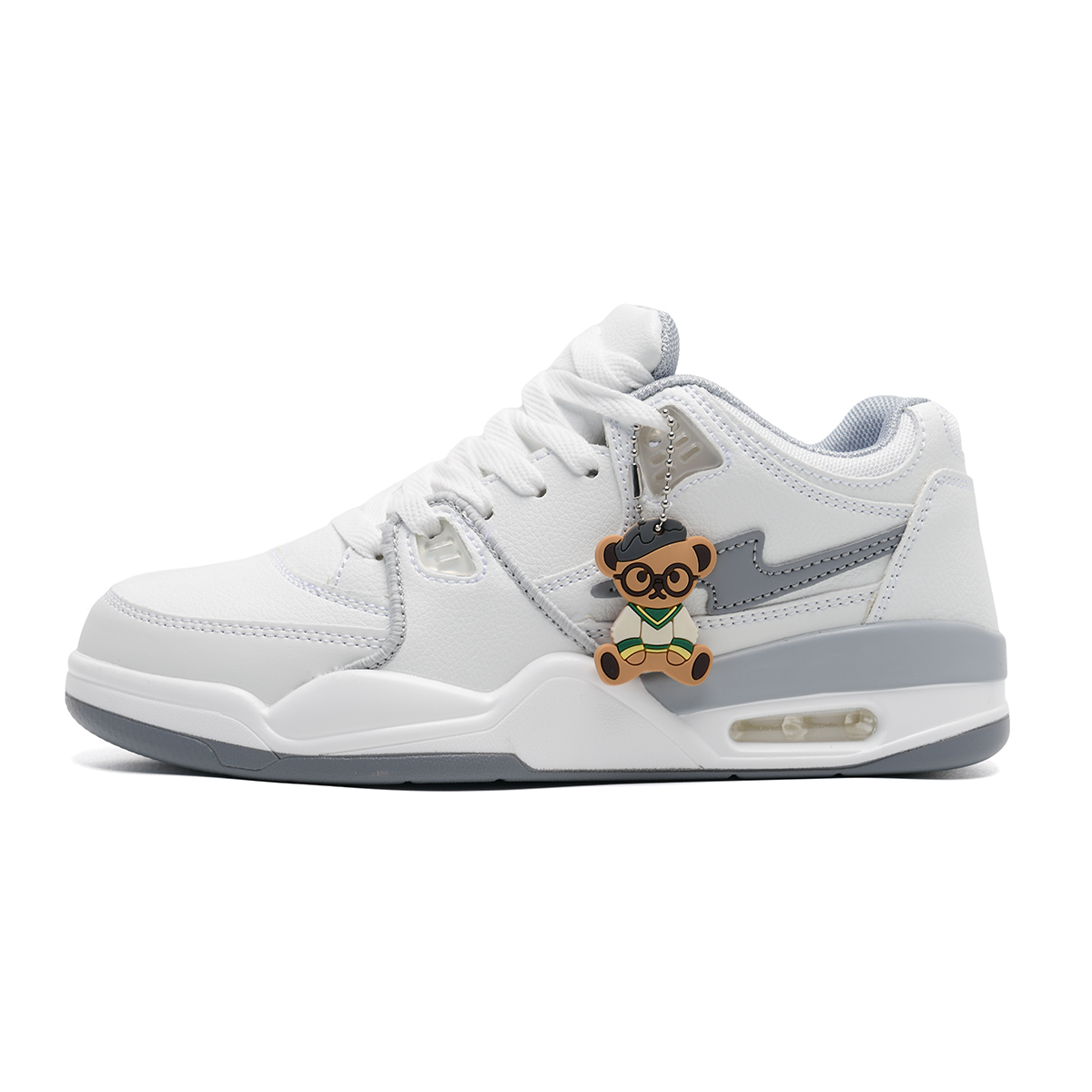 Teddy Bear Collection Низкие скейтбордские кроссовки унисекс бело-серые, цвет White Gray
Teddy Bear Collection Низкие скейтбордские кроссовки унисекс бело-серые, цвет White Gray