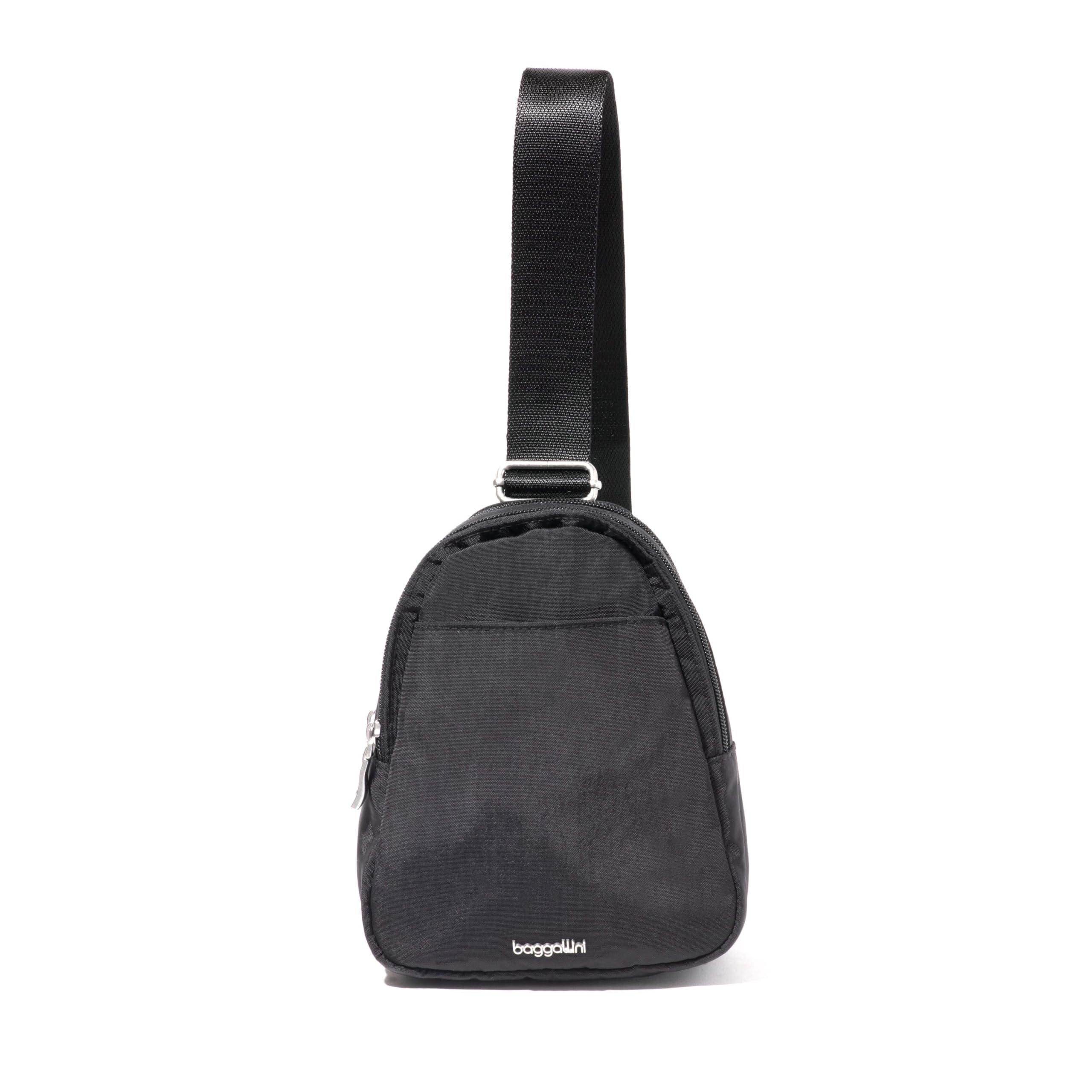 Рюкзак Baggallini Double Zip Mini Sling, черный
Рюкзак Baggallini Double Zip Mini Sling, черный