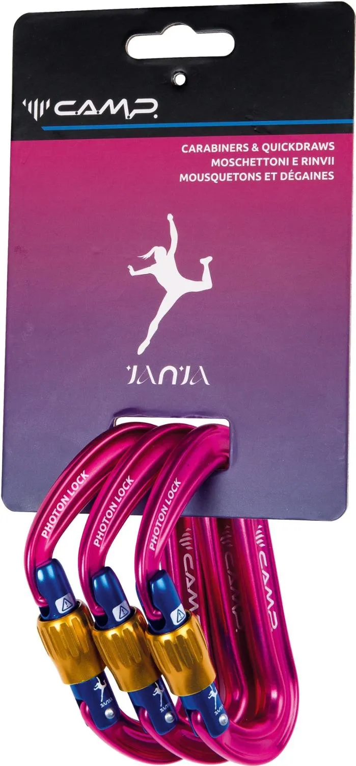 Фотонный замок карабин Янья C.A.M.P., Fuchsia
Фотонный замок карабин Янья C.A.M.P., Fuchsia
