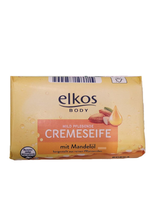 Мыло-кубик Elkos Creme Seife Almond 150 г
Мыло-кубик Elkos Creme Seife Almond 150 г