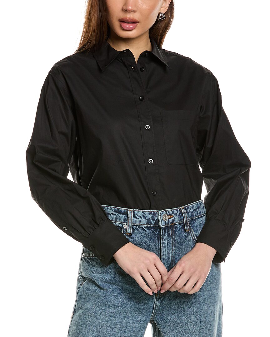 FRAME Denim Рубашка с карманом Borrowed, черный
FRAME Denim Рубашка с карманом Borrowed, черный