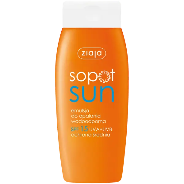 Солнцезащитный лосьон с spf15, 150 мл Ziaja Sopot sun
Солнцезащитный лосьон с spf15, 150 мл Ziaja Sopot sun