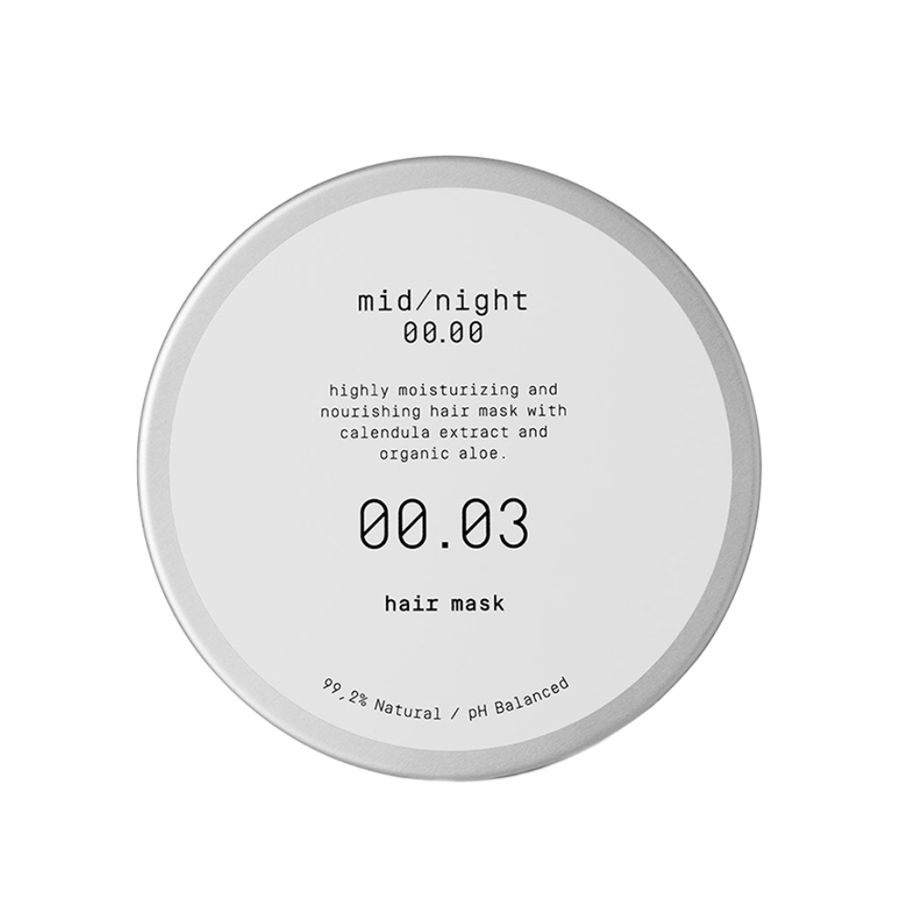 Восстанавливающая маска для волос hair mask 00 03 Mid/Night 00.00, 200 мл
Восстанавливающая маска для волос hair mask 00 03 Mid/Night 00.00, 200 мл