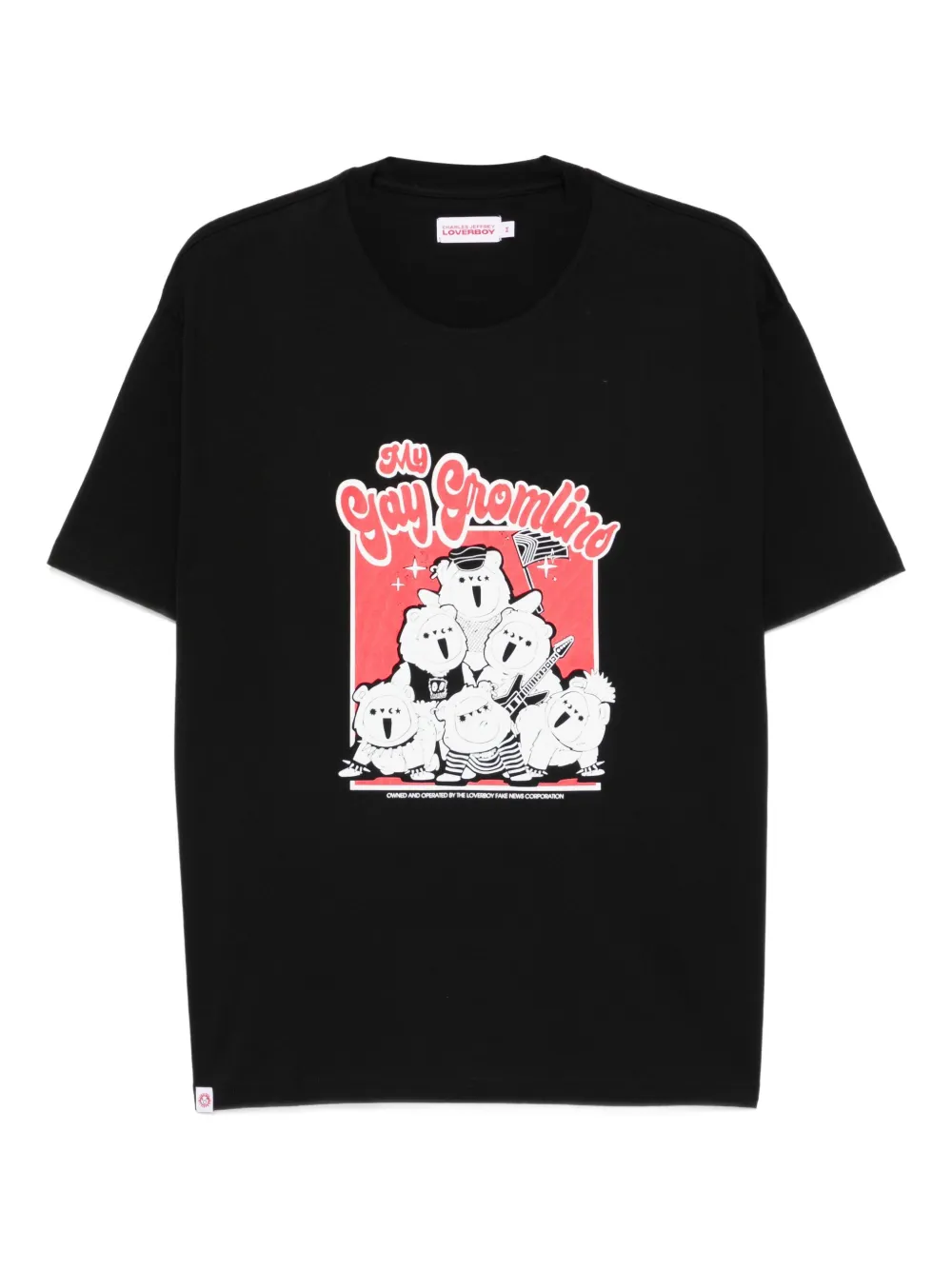 Футболка с графичным принтом Charles Jeffrey Loverboy, черный
Футболка с графичным принтом Charles Jeffrey Loverboy, черный