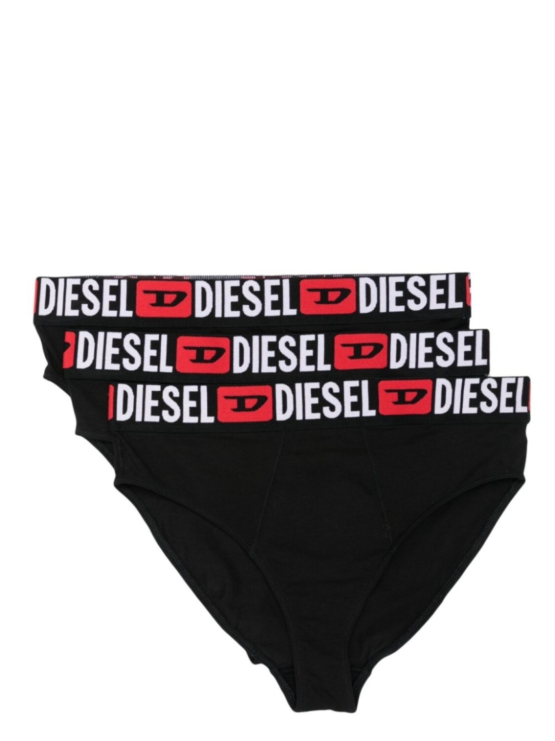 Diesel комплект из трех трусов-брифов с логотипом, черный
Diesel комплект из трех трусов-брифов с логотипом, черный