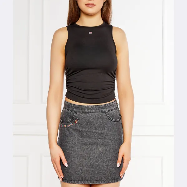 Облегающий топ Tommy Hilfiger, черный
Облегающий топ Tommy Hilfiger, черный