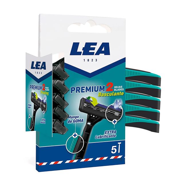 Премиальные одноразовые бритвы с 2 лезвиями (5 шт.) Lea
Премиальные одноразовые бритвы с 2 лезвиями (5 шт.) Lea