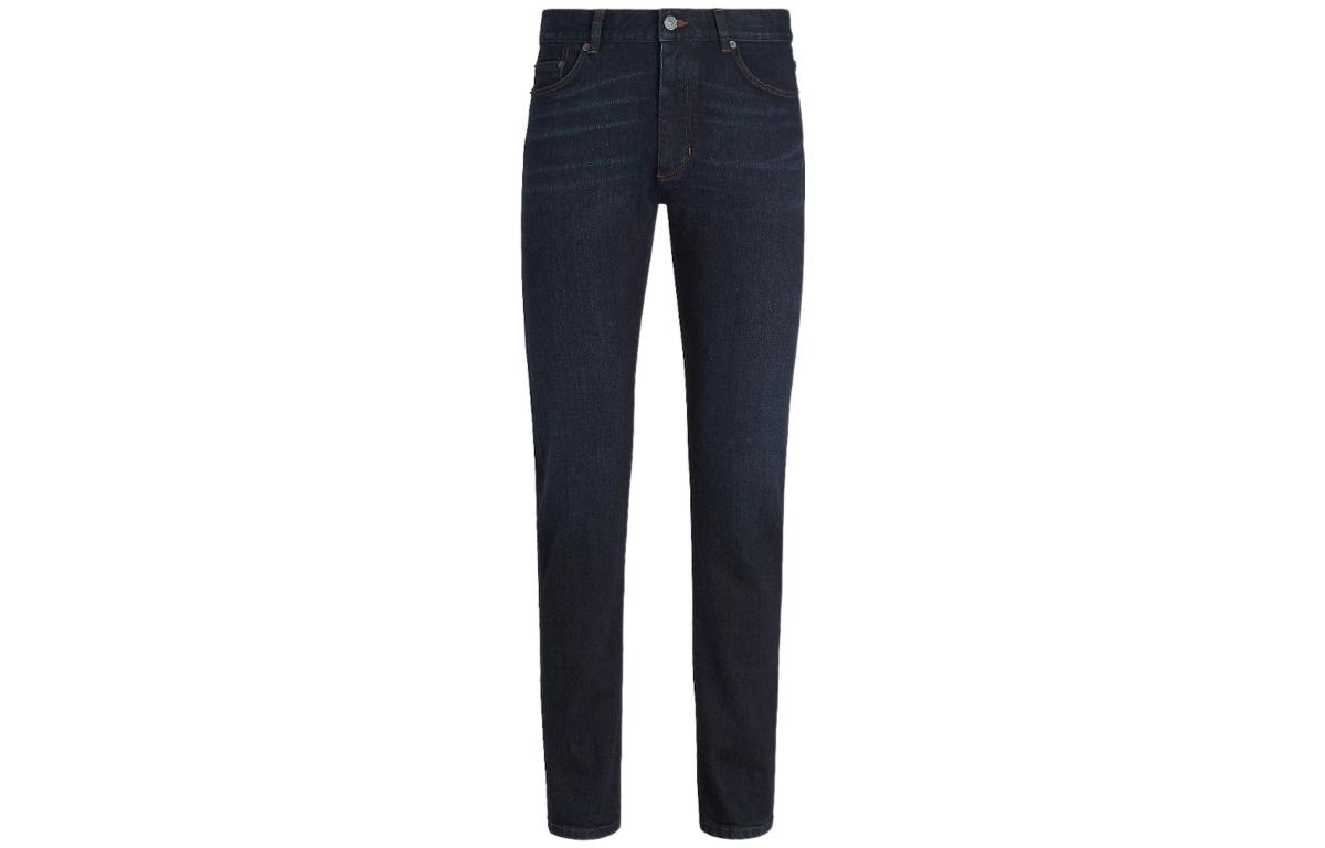 Джинсы прямого кроя с нашивкой Zegna Logo Ermenegildo Zegna, темно-синий
Джинсы прямого кроя с нашивкой Zegna Logo Ermenegildo Zegna, темно-синий