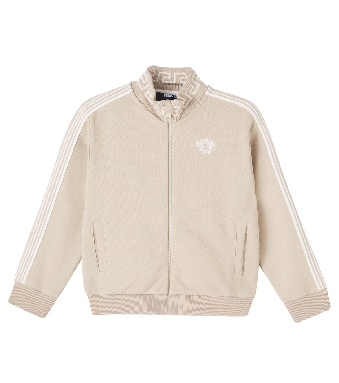 Спортивная куртка Medusa из хлопкового флиса Versace Kids, Sand Castle+Ivory
Спортивная куртка Medusa из хлопкового флиса Versace Kids, Sand Castle+Ivory