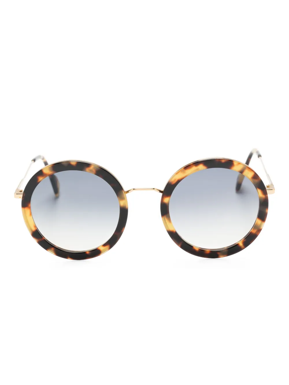 Солнечные очки круглой формы с эффектом черепахового панциря Andy Wolf, коричневый
Солнечные очки круглой формы с эффектом черепахового панциря Andy Wolf, коричневый