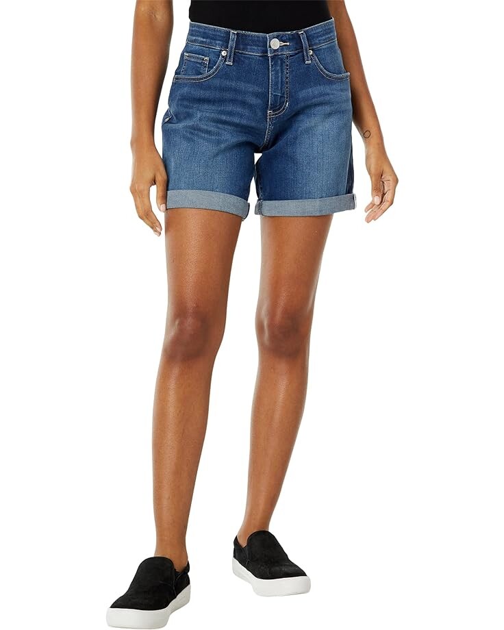 Шорты Jag Jeans Alex Boyfriend Shorts, синий 
Шорты Jag Jeans Alex Boyfriend Shorts, синий