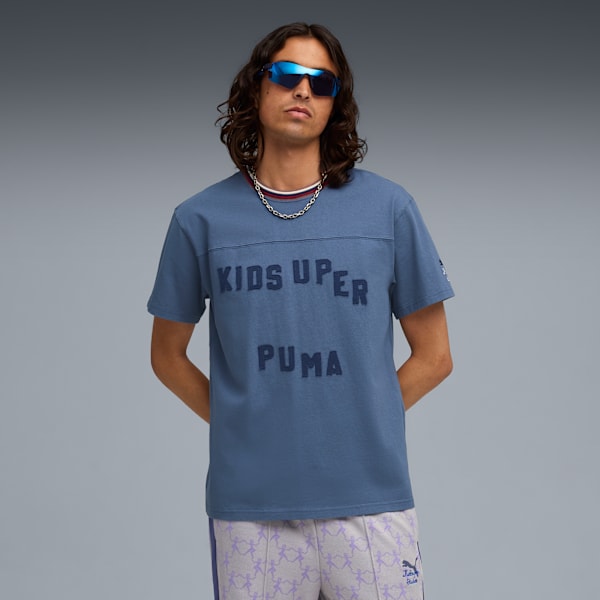 Мужская графическая футболка Puma X Kidsuper, синий
Мужская графическая футболка Puma X Kidsuper, синий
