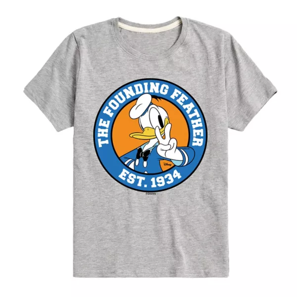 Футболка с принтом "Микки Маус и друзья" Дональд Дак для мальчиков 8-20 лет "Основатели" Disney, серый
Футболка с принтом "Микки Маус и друзья" Дональд Дак для мальчиков 8-20 лет "Основатели" Disney, серый