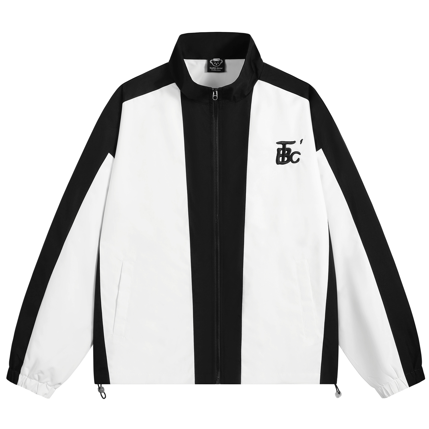 Куртка Sport Club Series из коллекции Teddy Bear, черно-светло-серая (с капюшоном, улучшенная версия), Черный, Куртка Sport Club Series из коллекции Teddy Bear, черно-светло-серая (с капюшоном, улучшенная версия)