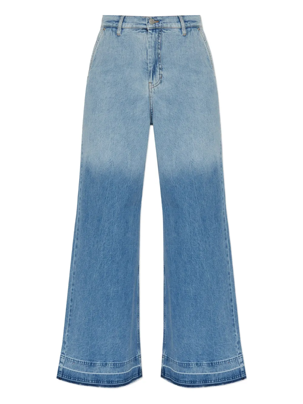 Широкие брюки с эффектом омбре MUNTHE, синий
Широкие брюки с эффектом омбре MUNTHE, синий