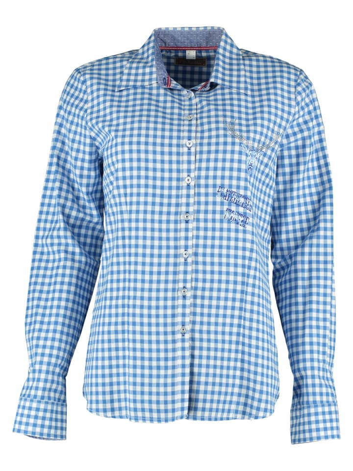 OS-Trachten Блузка Fenadi среднего синего цвета
OS-Trachten Блузка Fenadi среднего синего цвета