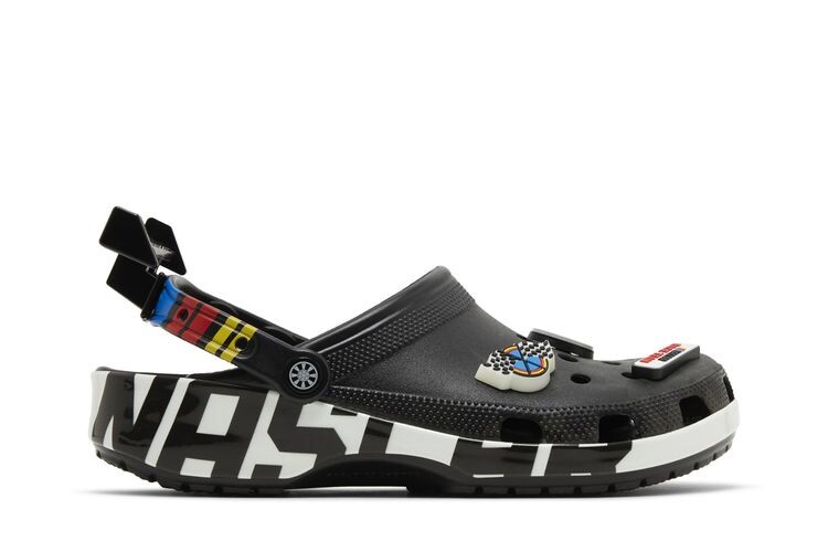 Кроссовки Crocs Nascar x Classic Clog Black, черный
Кроссовки Crocs Nascar x Classic Clog Black, черный