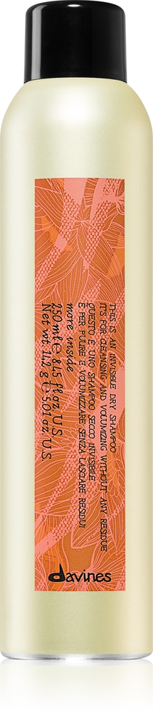 Подробнее о невидимом сухом шампуне Davines, 250 мл
Подробнее о невидимом сухом шампуне Davines, 250 мл