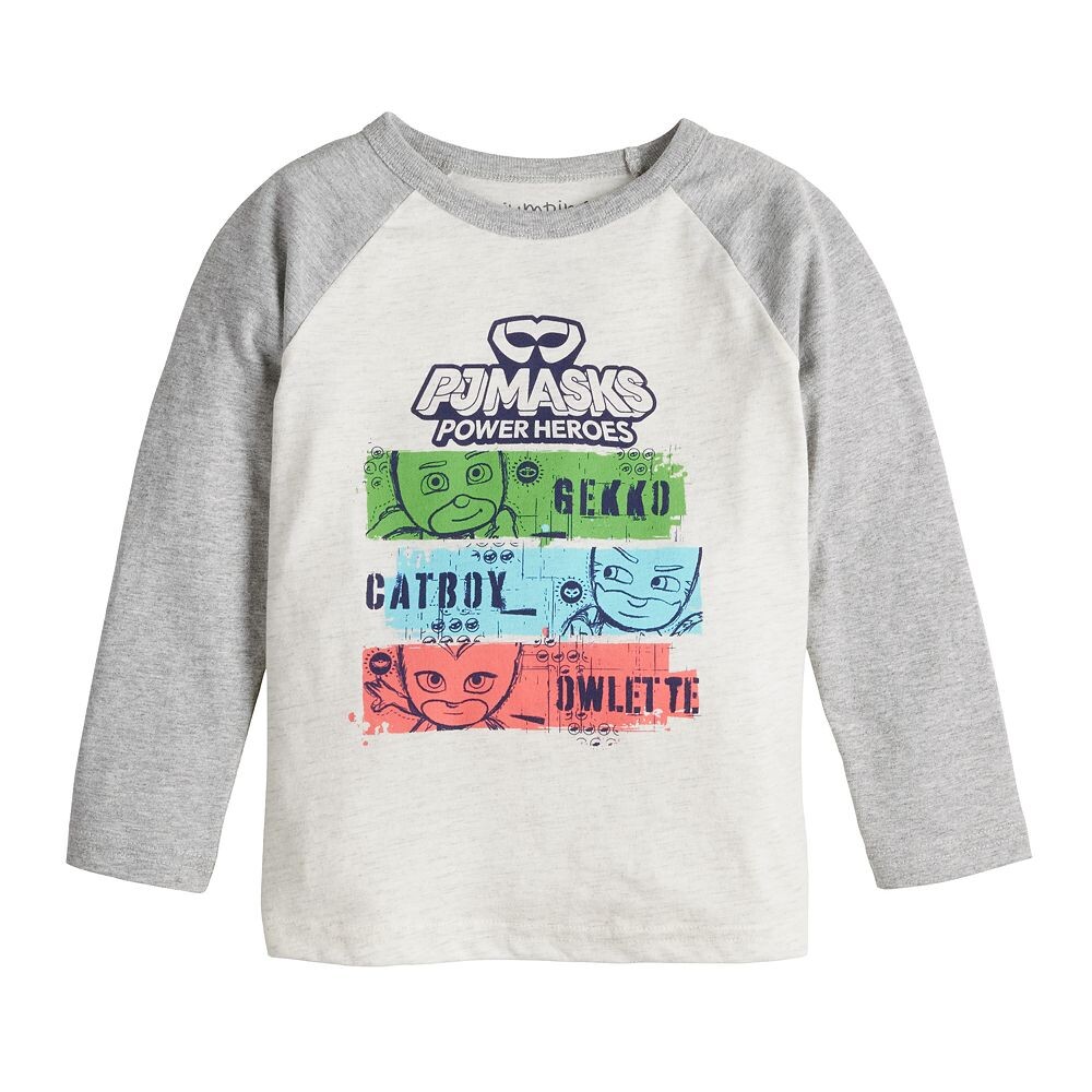 Футболка Jumping Beans PJ Masks для маленьких мальчиков с рисунком и длинными рукавами, серый
Футболка Jumping Beans PJ Masks для маленьких мальчиков с рисунком и длинными рукавами, серый
