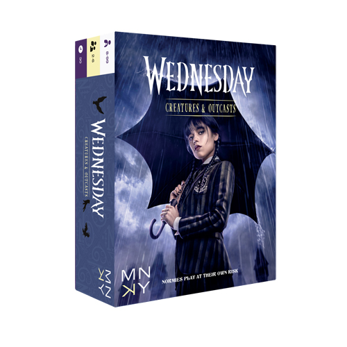 Настольная игра Wednesday: Creatures & Outcasts
Настольная игра Wednesday: Creatures & Outcasts