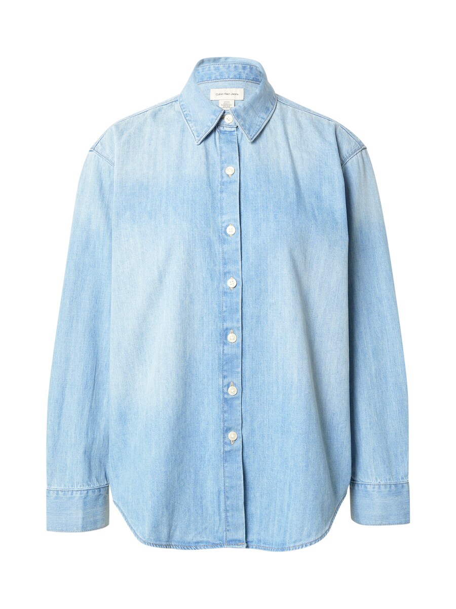 Обычная блузка Calvin Klein Jeans, светло-голубой
Обычная блузка Calvin Klein Jeans, светло-голубой
