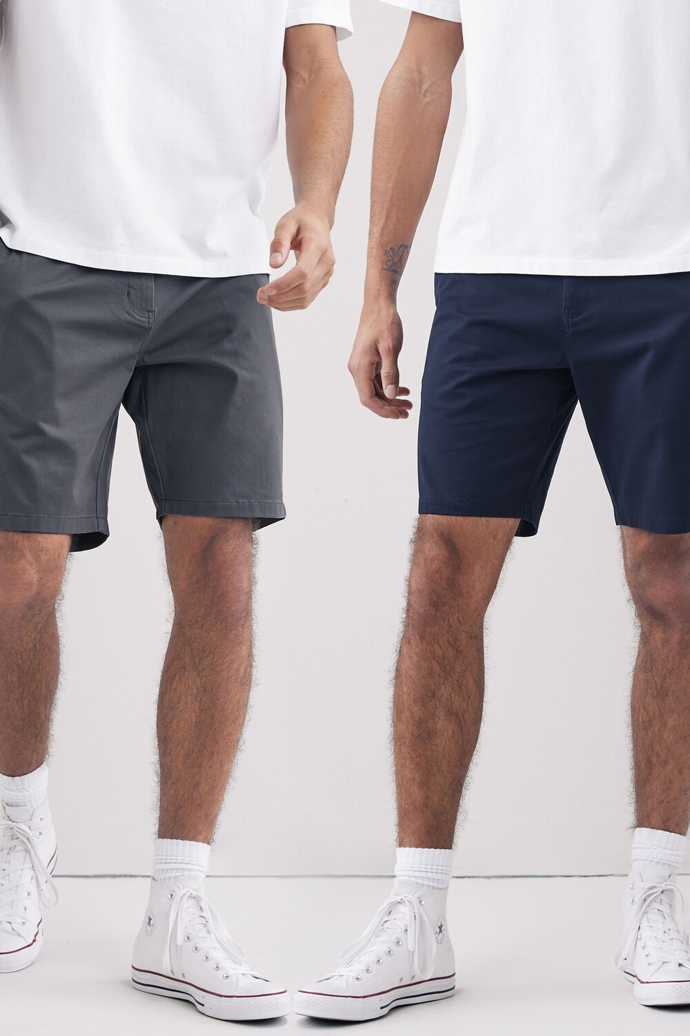 Эластичные шорты-чиносы Next, синий
Эластичные шорты-чиносы Next, синий