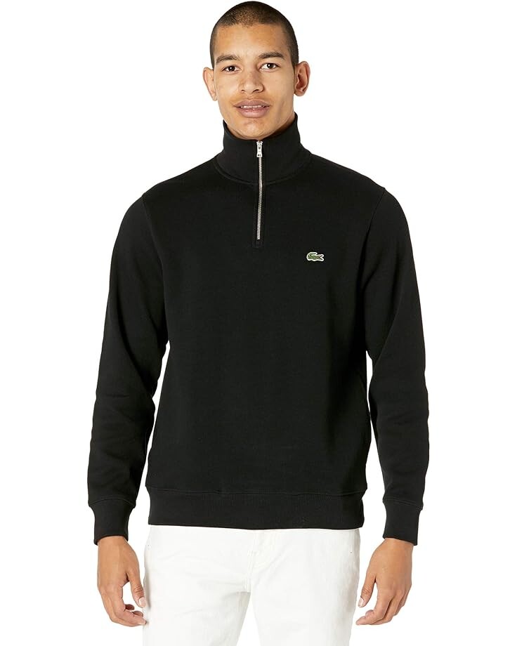 Толстовка Lacoste Long Sleeve Solid 1/4 Zip Interlock Ribbed Sweatshirt, черный
Толстовка Lacoste Long Sleeve Solid 1/4 Zip Interlock Ribbed Sweatshirt, черный