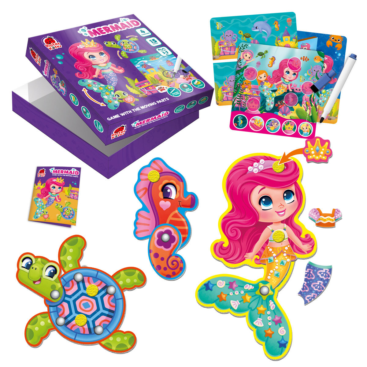 Развивающая игра, русалка, rk1320-02, Ротер Кафер Roter Kafer
Развивающая игра, русалка, rk1320-02, Ротер Кафер Roter Kafer