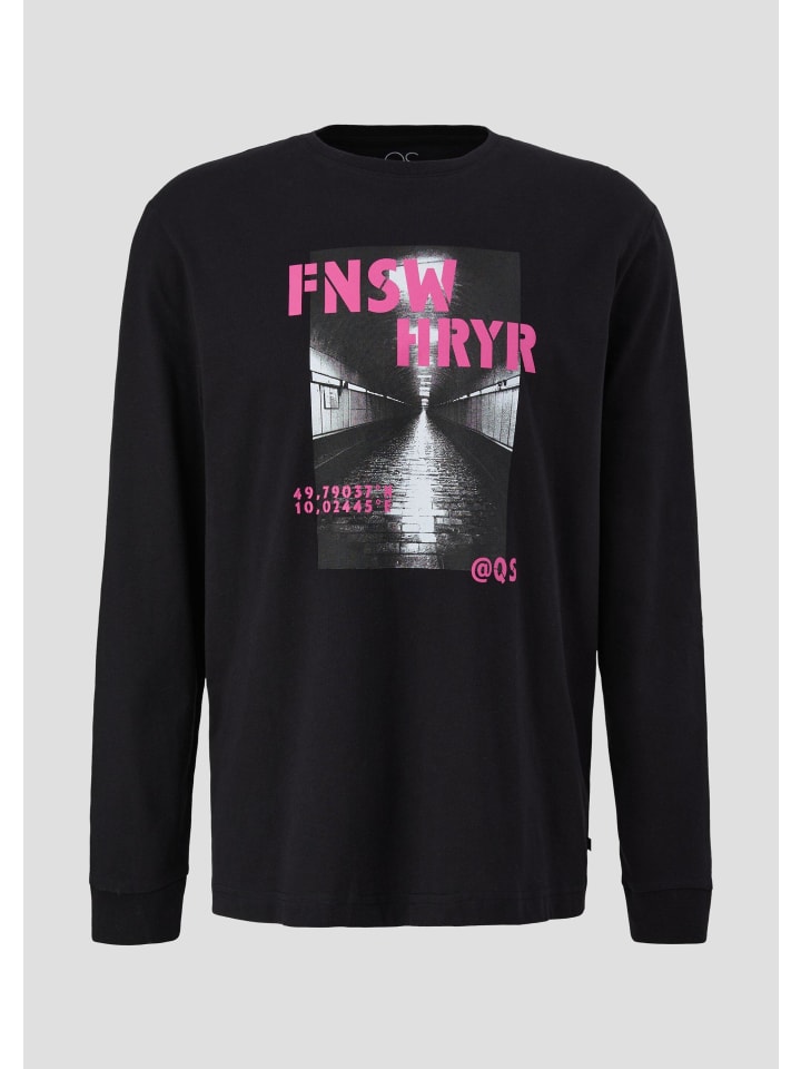 QS Футболка цвета 99D0_черный
QS Футболка цвета 99D0_черный