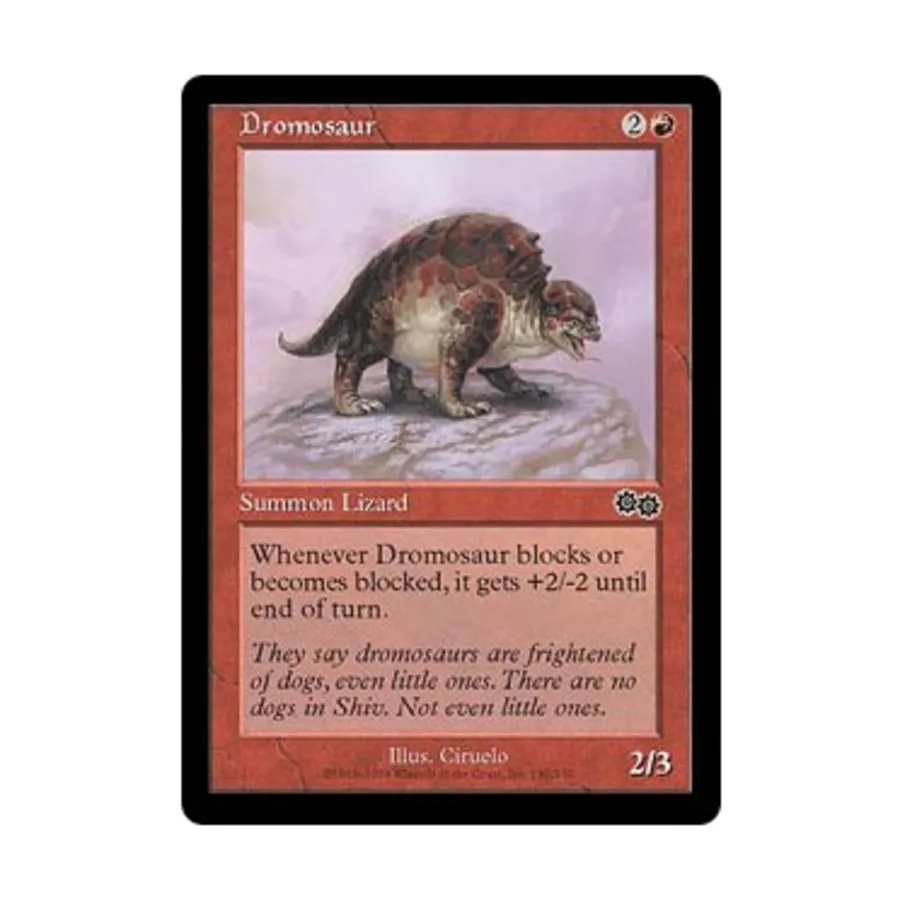 CCG Дромозавр (С), MTG - Urza's Saga
CCG Дромозавр (С), MTG - Urza's Saga