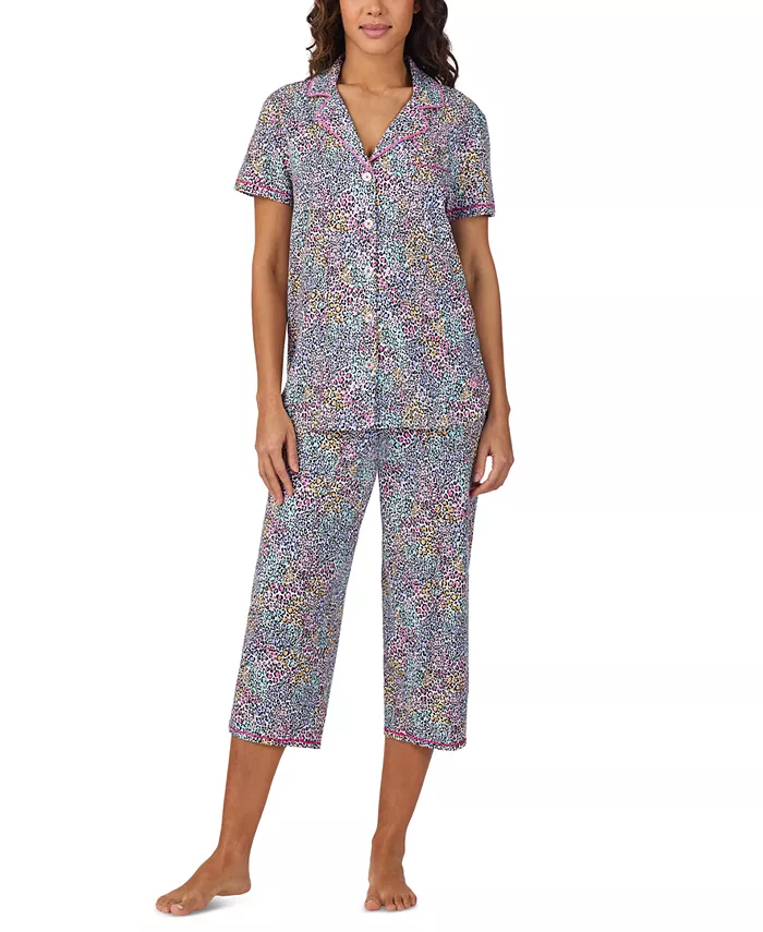 Женский короткий комплект пижамы с короткими рукавами Cuddl Duds, мультиколор
Женский короткий комплект пижамы с короткими рукавами Cuddl Duds, мультиколор