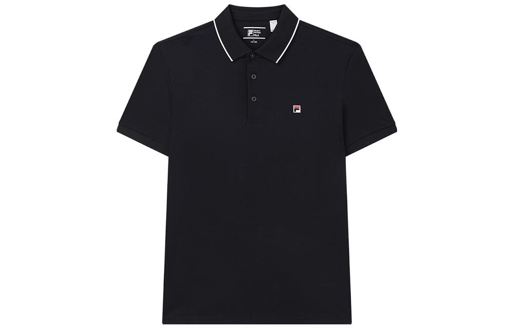 Рубашка поло мужская темно-синяя Fila, цвет Legend Blue 
Рубашка поло мужская темно-синяя Fila, цвет Legend Blue