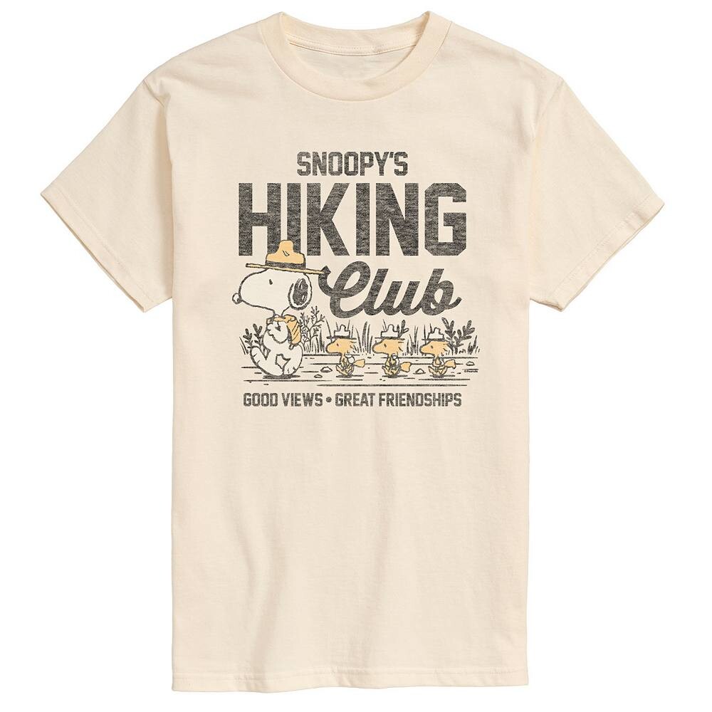 Мужская футболка с рисунком Peanuts Snoopy Hiking Club Licensed Character, цвет Cream
Мужская футболка с рисунком Peanuts Snoopy Hiking Club Licensed Character, цвет Cream