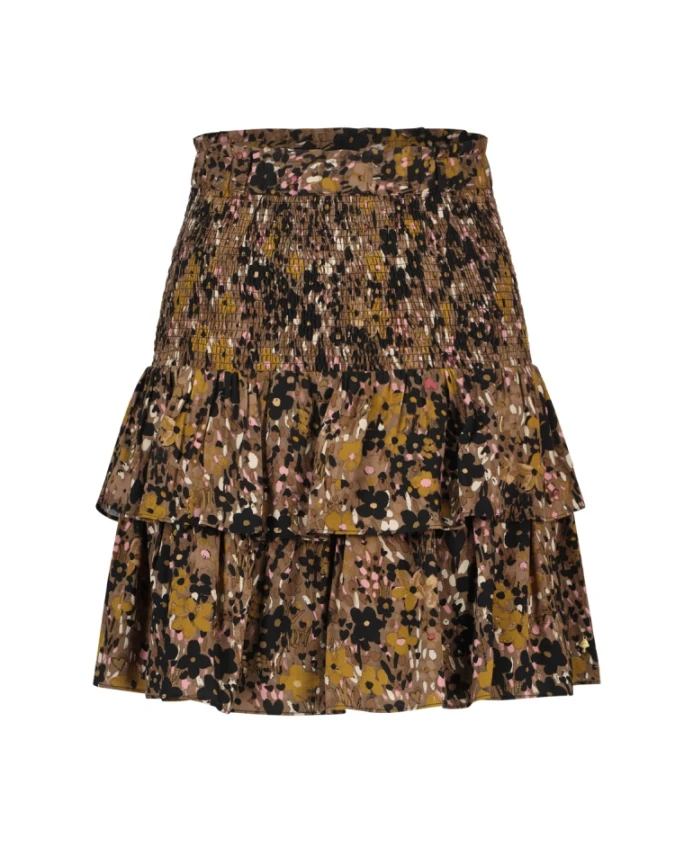 Юбка с рюшами и присборенным поясом Fabienne Chapot, коричневый
Юбка с рюшами и присборенным поясом Fabienne Chapot, коричневый