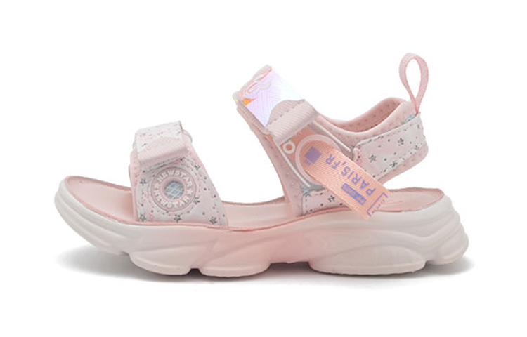 Легкие детские сандалии серии Minnie с противоскользящим покрытием Rebound Kids' Disney, розовый 
Легкие детские сандалии серии Minnie с противоскользящим покрытием Rebound Kids' Disney, розовый