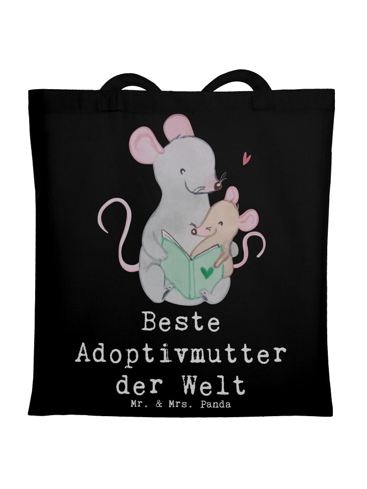 Mr. & Mrs. Panda Сумка-шоппер с изображением мыши и надписью «Лучшая приемная мать в мире с...» черного цвета
Mr. & Mrs. Panda Сумка-шоппер с изображением мыши и надписью «Лучшая приемная мать в мире с...» черного цвета