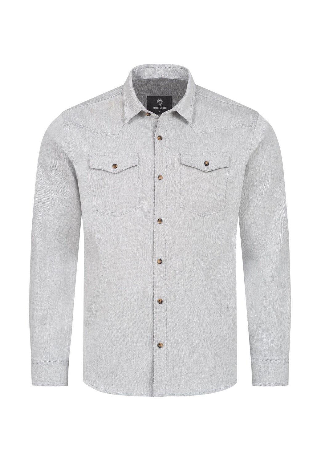 Джинсовая рубашка-рубашка Rock Creek, бежевый 
Джинсовая рубашка-рубашка Rock Creek, бежевый