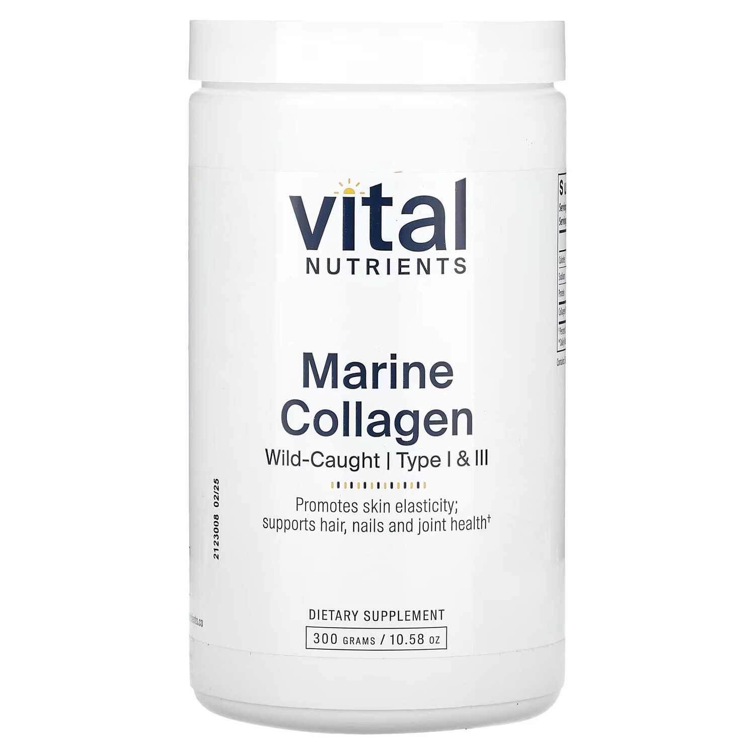 Морской коллаген, выловленный в дикой природе, тип I и III, 10,58 унции (300 грамм) Vital Nutrients
Морской коллаген, выловленный в дикой природе, тип I и III, 10,58 унции (300 грамм) Vital Nutrients