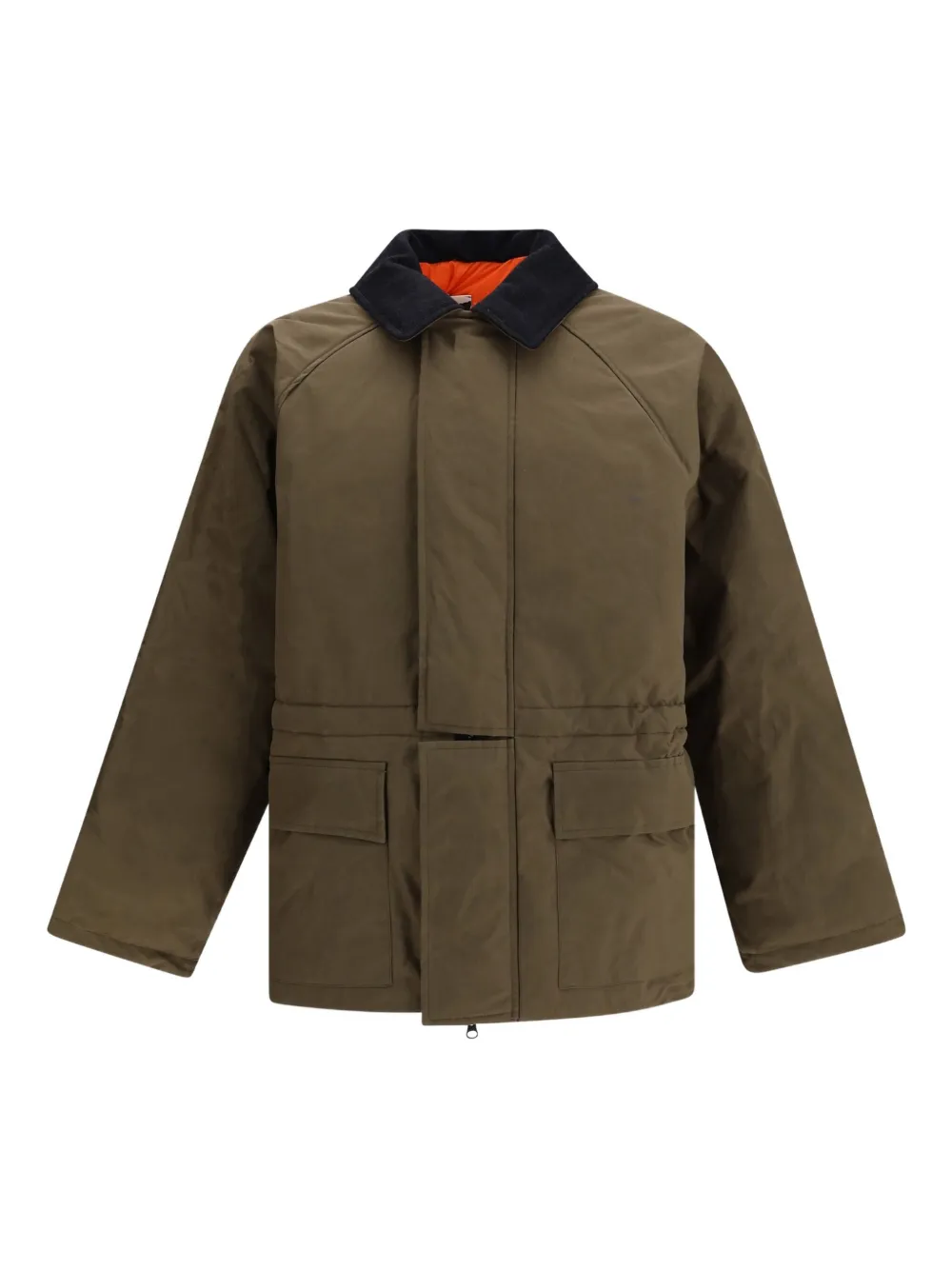 Стеганная парка с вельветовым воротником GR10K, зеленый
Стеганная парка с вельветовым воротником GR10K, зеленый