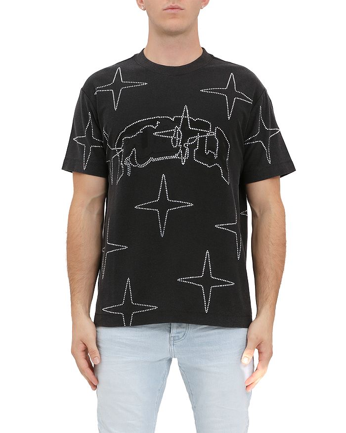 Футболка с логотипом и шипами Purple Brand, черный
Футболка с логотипом и шипами Purple Brand, черный