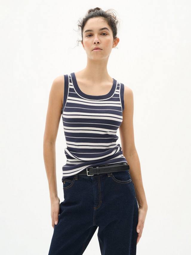 Dagna IW полосатый хлопковый топ с круглым вырезом InWear
Dagna IW полосатый хлопковый топ с круглым вырезом InWear