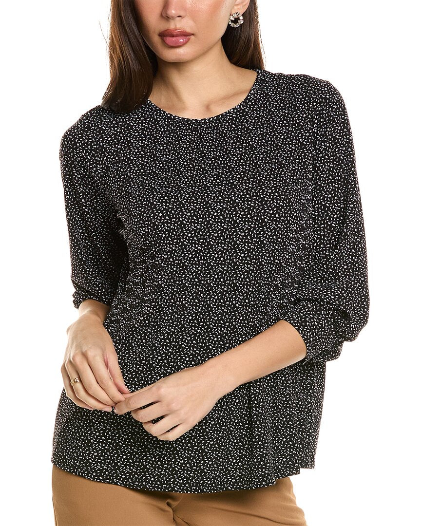 Плиссированный трапециевидный топ Adrianna Papell, черный
Плиссированный трапециевидный топ Adrianna Papell, черный