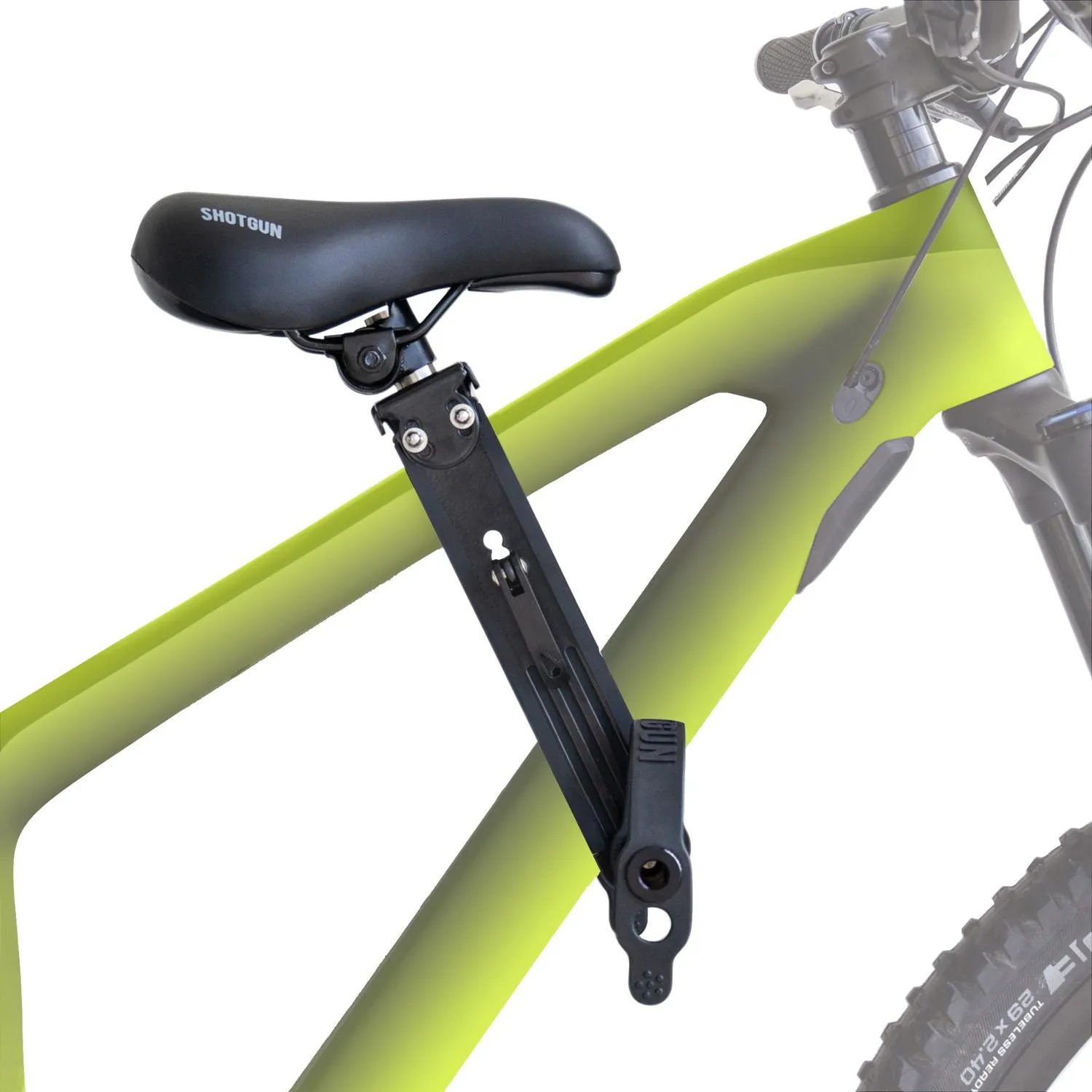 Горный велосипедное седло Shotgun Kids Ride Shotgun, Black
Горный велосипедное седло Shotgun Kids Ride Shotgun, Black