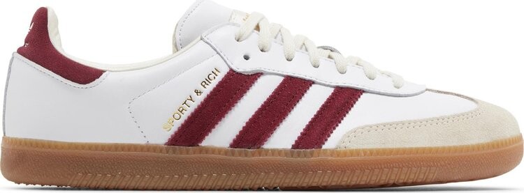 Кроссовки Sporty & Rich x Samba OG 'White Core Burgundy', белый, Коричневый, Кроссовки Sporty & Rich x Samba OG 'White Core Burgundy', белый
Кроссовки Sporty & Rich x Samba OG 'White Core Burgundy', белый, Коричневый, Кроссовки Sporty & Rich x Samba OG 'White Core Burgundy', белый