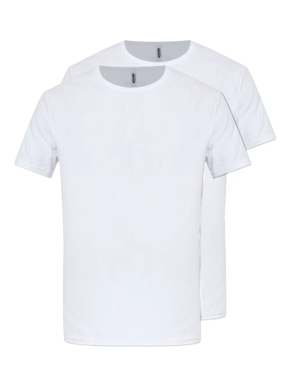 Футболка из хлопка с круглым вырезом (комплект из двух штук) Moschino, белый
Футболка из хлопка с круглым вырезом (комплект из двух штук) Moschino, белый