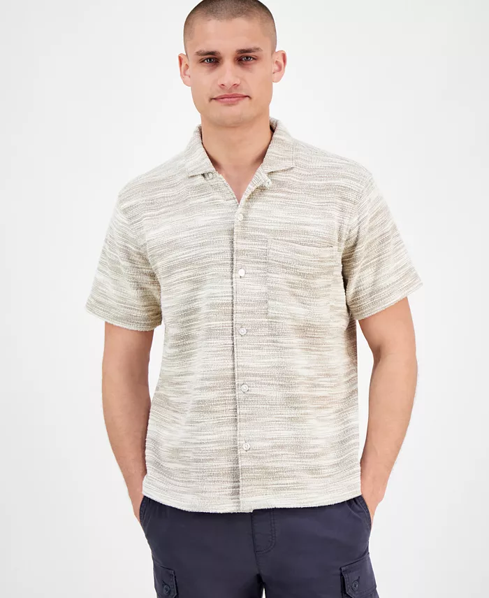 Мужская рубашка Eddie Sun + Stone, коричневый/бежевый
Мужская рубашка Eddie Sun + Stone, коричневый/бежевый