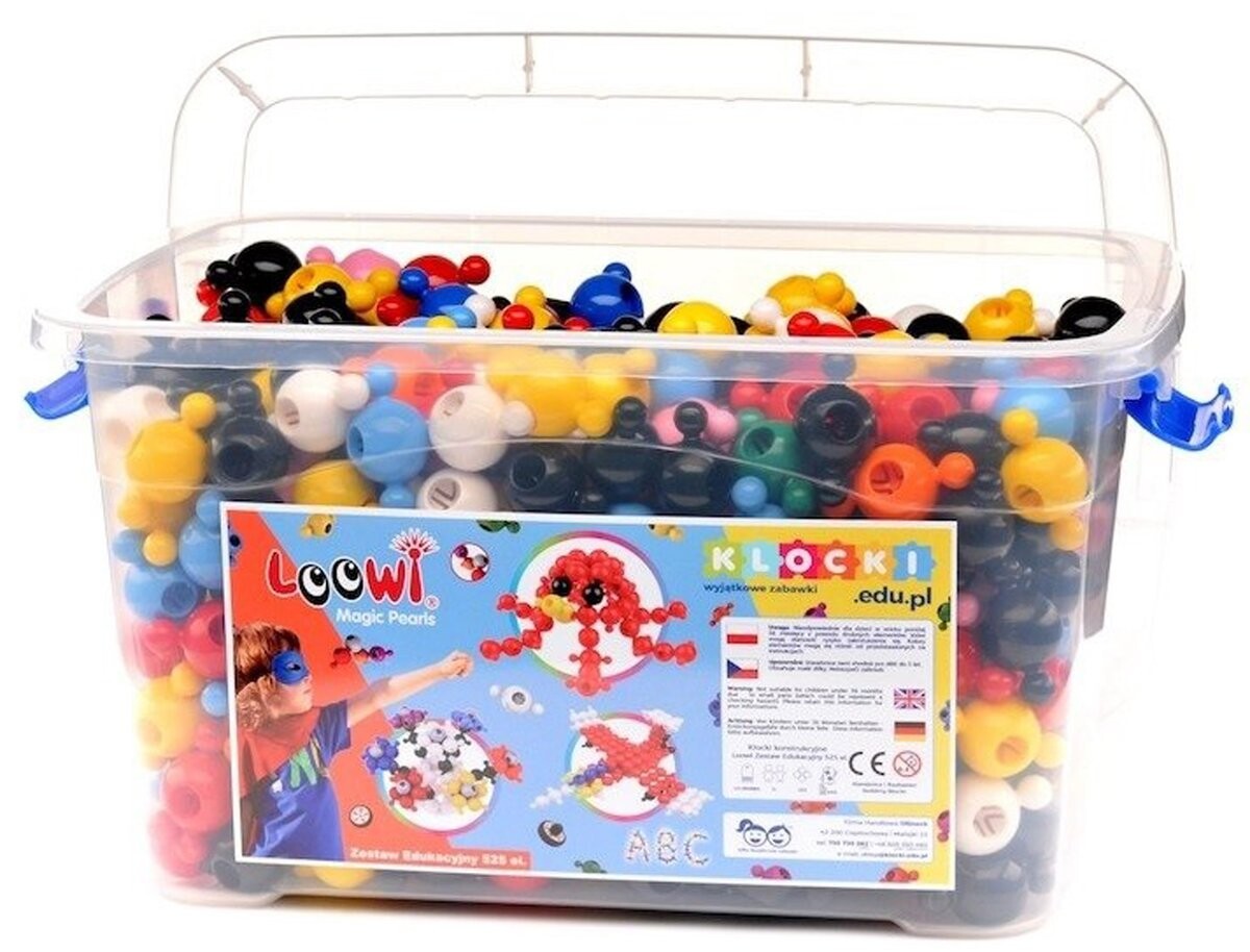 Набор маленьких строительных блоков в пластиковой коробке - 525 шт. НИЗКИЙ Loowi
Набор маленьких строительных блоков в пластиковой коробке - 525 шт. НИЗКИЙ Loowi