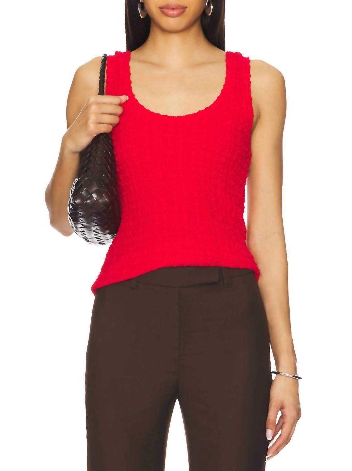 Топ со сборками Enza Costa, красный
Топ со сборками Enza Costa, красный