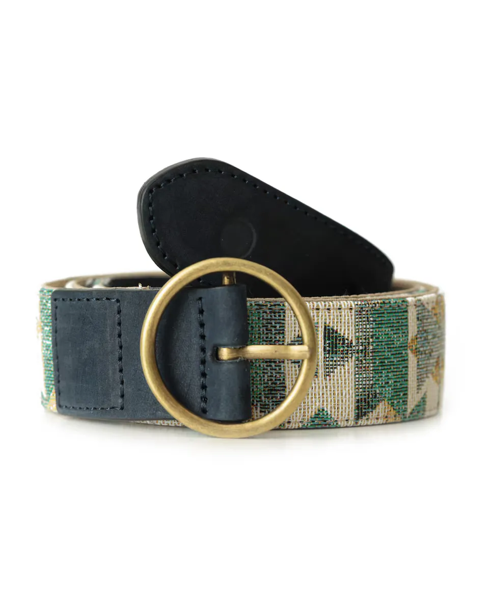 Мужской ремень из замши и этнической ткани PuroEgo, синий
Мужской ремень из замши и этнической ткани PuroEgo, синий