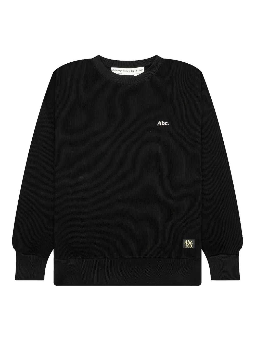 Свитер с вышитым логотипом в виде вафель Advisory Board Crystals, черный
Свитер с вышитым логотипом в виде вафель Advisory Board Crystals, черный